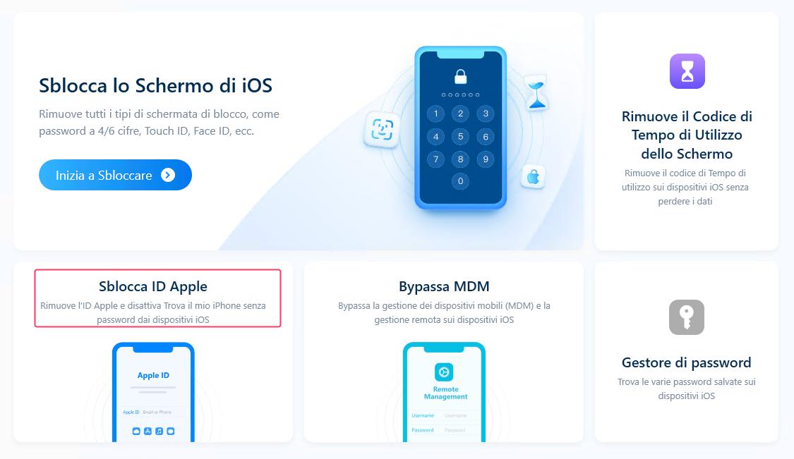 aggiorna impostazioni id apple non funziona - 4uKey iOS