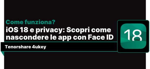 nascondere le app con il Face ID