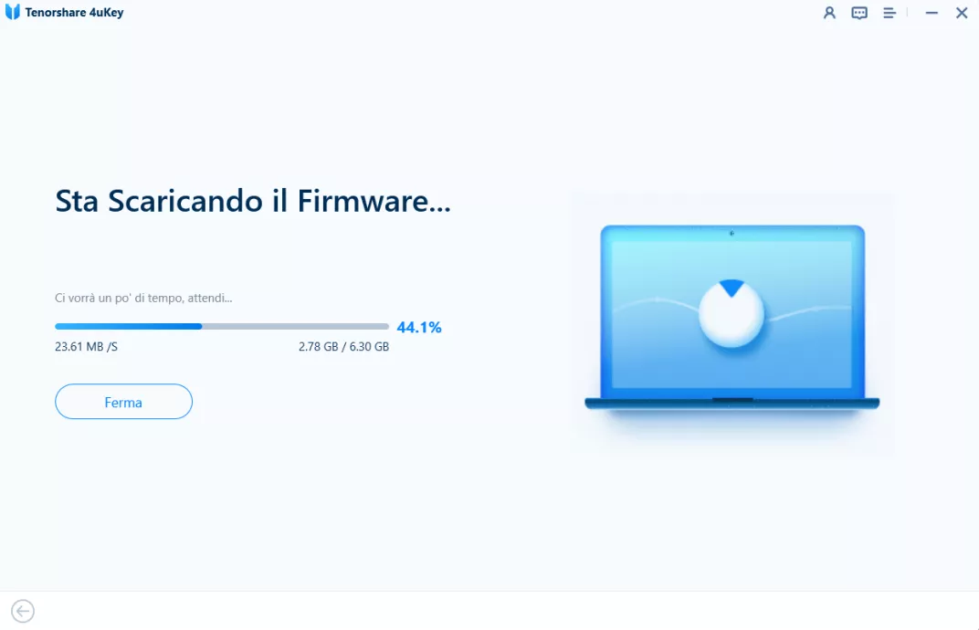 sbloccare iPhone non disponibile-scaricando il firmware