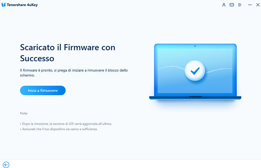 aggiorna impostazioni id apple non funziona - 4uKey iOS