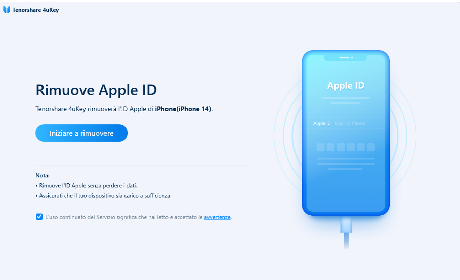 sbloccare l'ID Apple senza numero di telefono