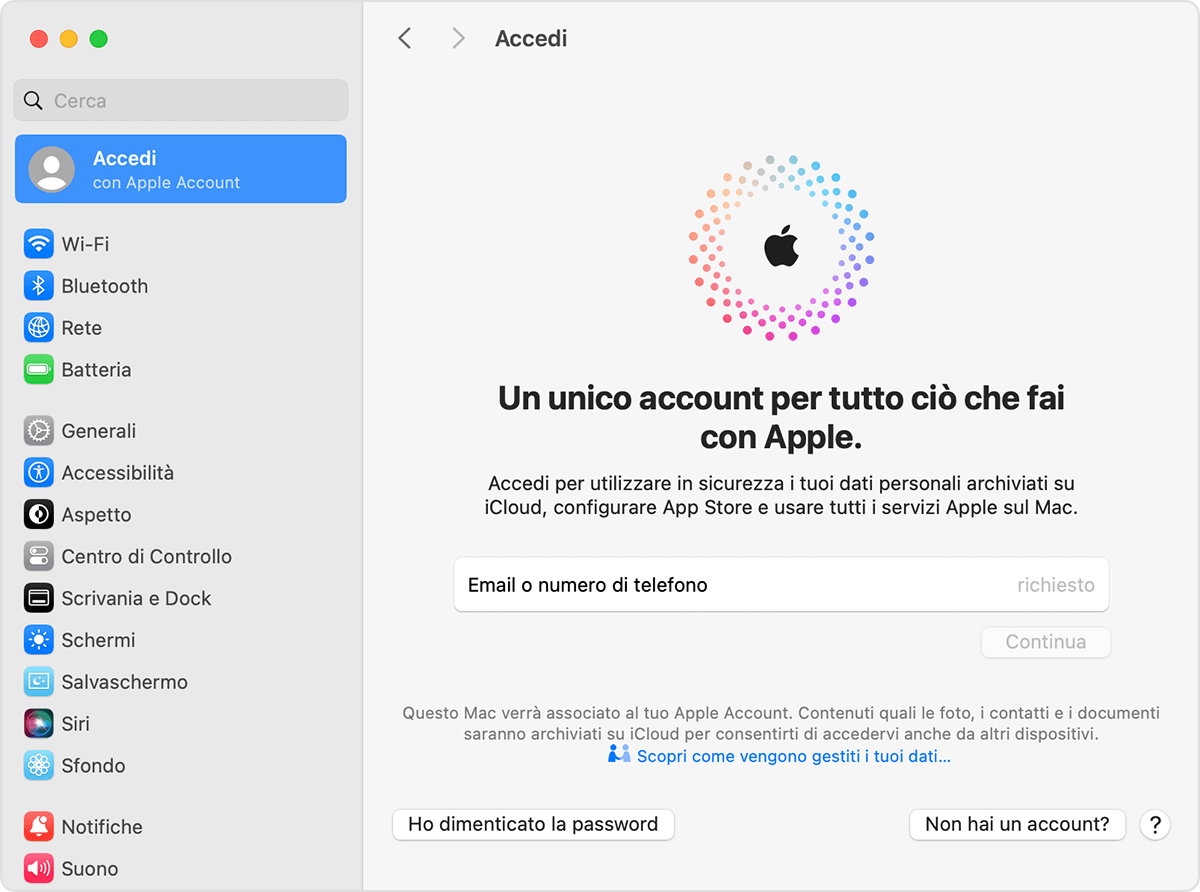 come creare un ID Apple