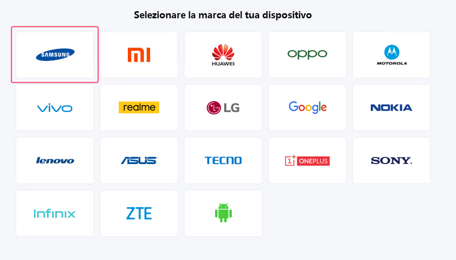 togliere PIN blocco schermo Samsung