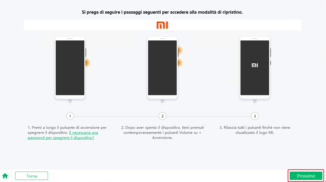 sbloccare un telefono Xiaomi senza perdere dati