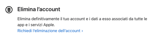 eliminare l’ID Apple dal Web ufficiale - 02
