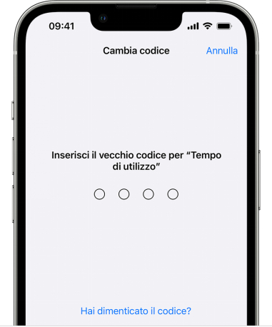 inserisci il vecchio iPhone