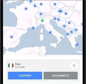 modifica posizione con VPN su Grindr