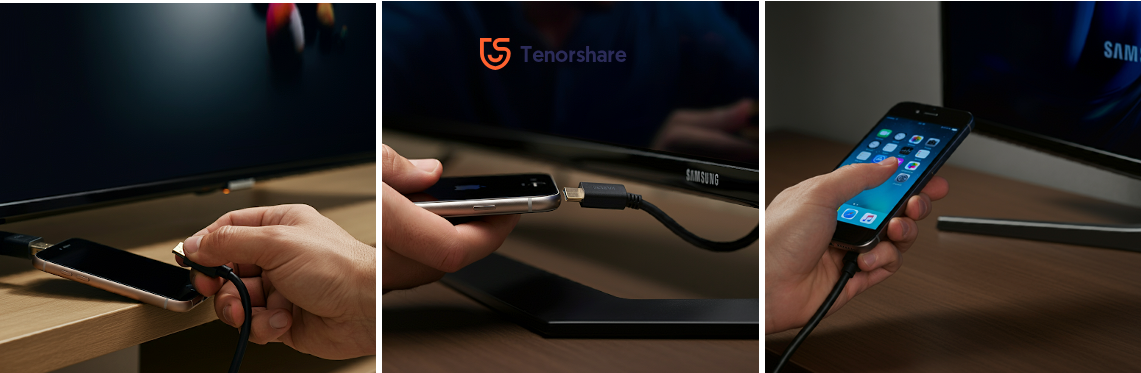 Come duplicare schermo iPhone su TV Samsung