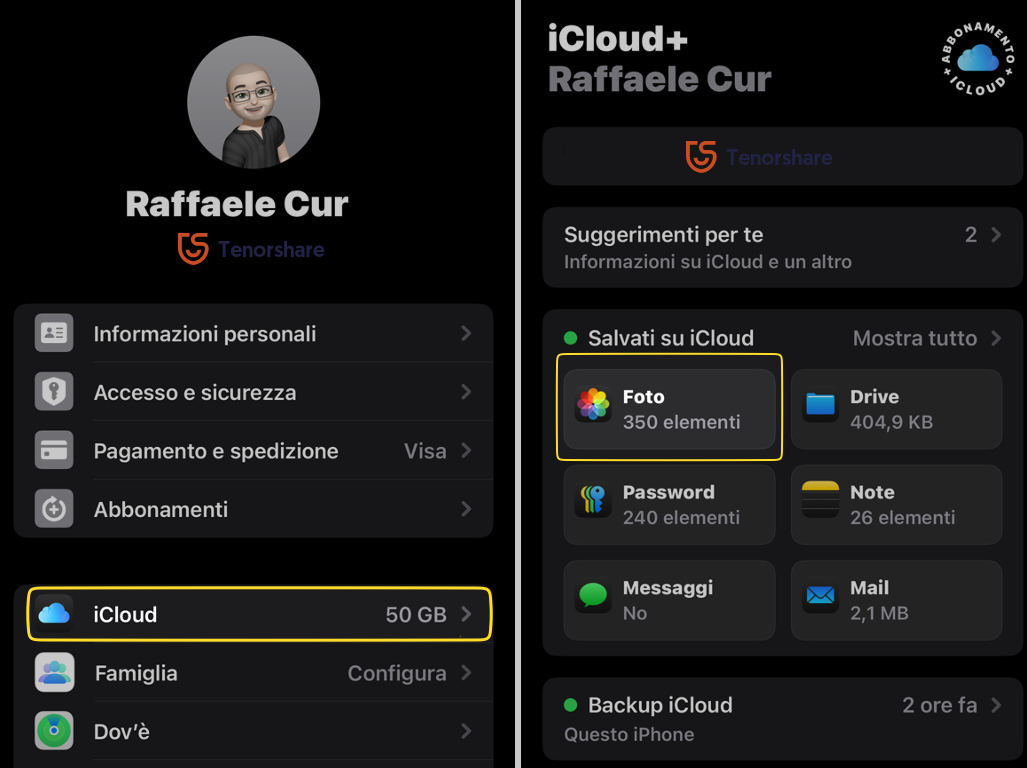 come eliminare le foto da iCloud ma non da iPhone