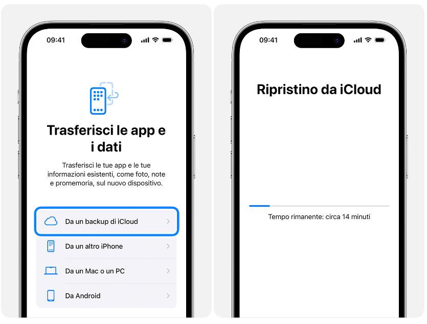 come trasferire app e password su nuovo telefono