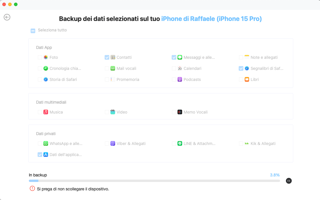 spazio iPhone occupato da iCloud Drive
