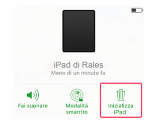 come formattare iPad senza password ID Apple