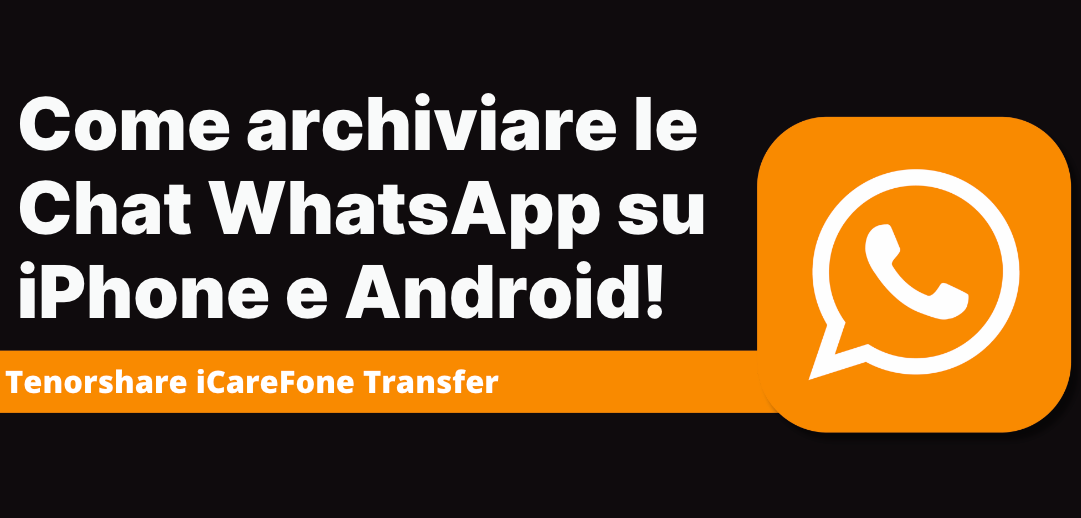 archiviare una Chat di WhatsApp