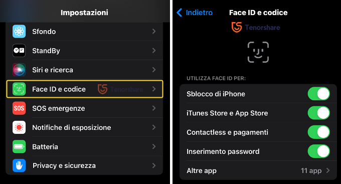 Come mettere il Face ID su Instagram