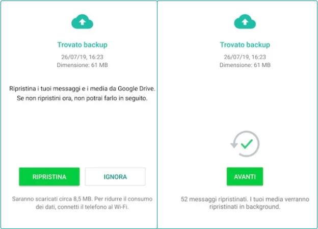 Recuperare Backup Whatsapp Da Google Drive