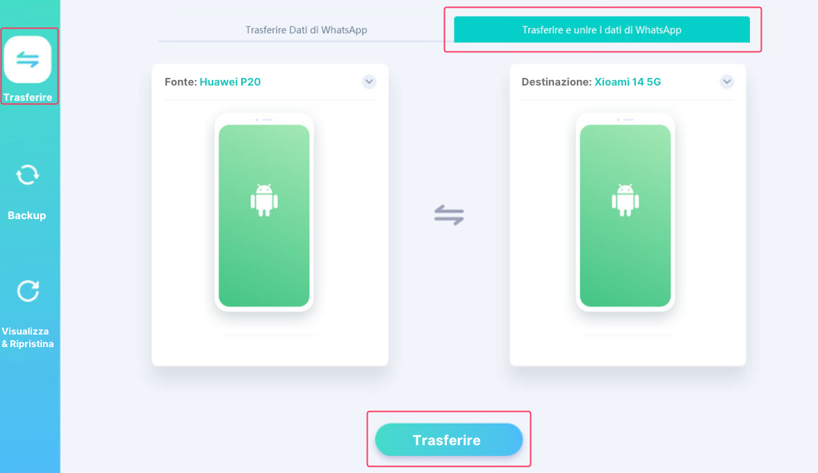 Come trasferire dati da Huawei a Xiaomi