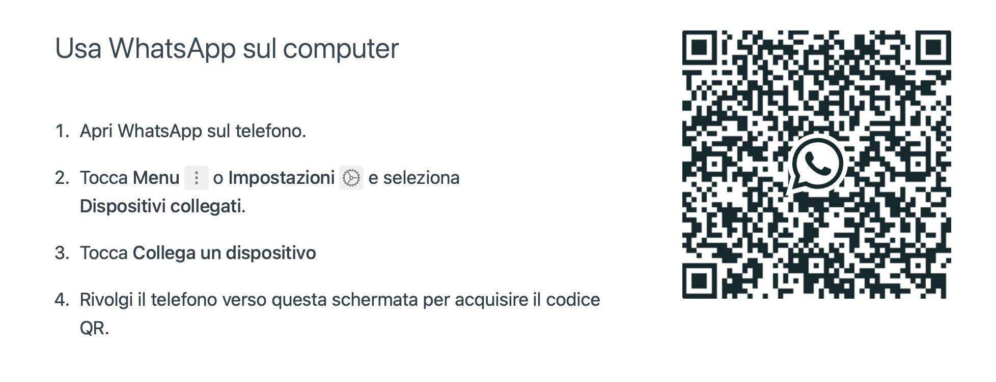 si può avere Whatsapp su due telefoni-whatsapp web
