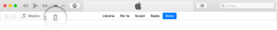 trasferire la musica da iPhone al PC con iTunes - 01