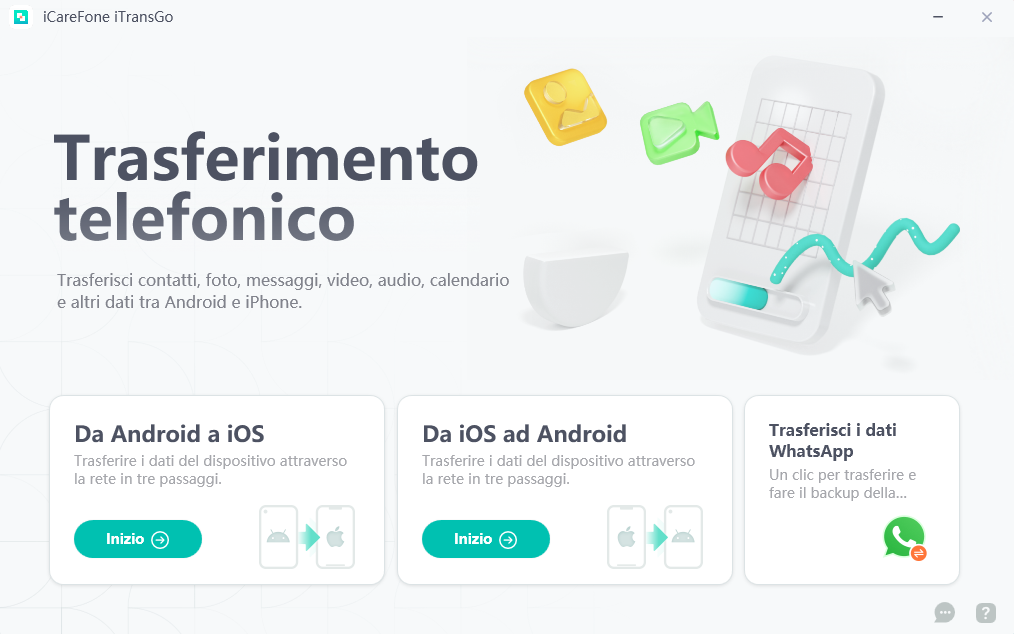 come trasferire i dati da Android a iPhone