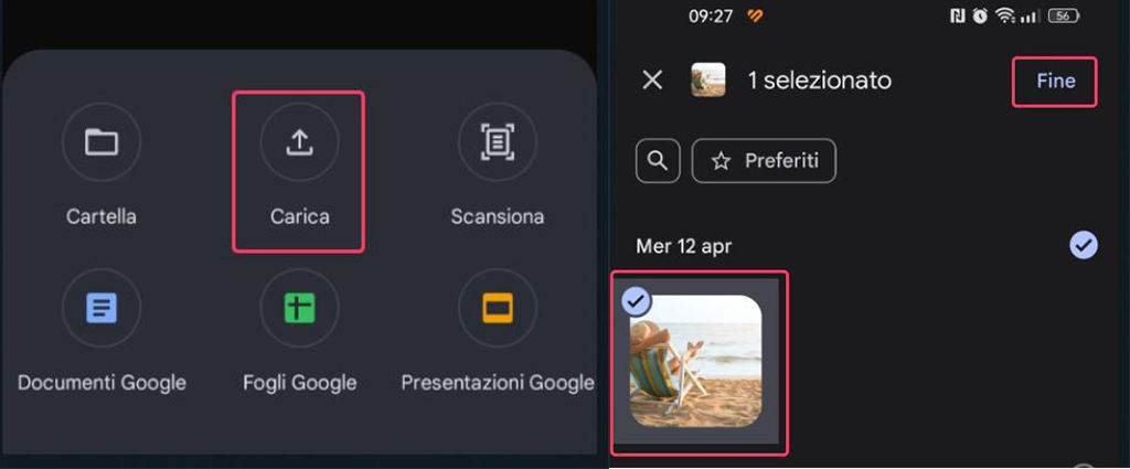 trasferire foto da Android a iPhone tramite google foto-2