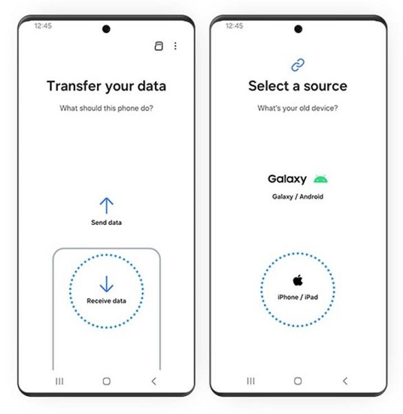 trasferire dati da iphone a samsung s24 2
