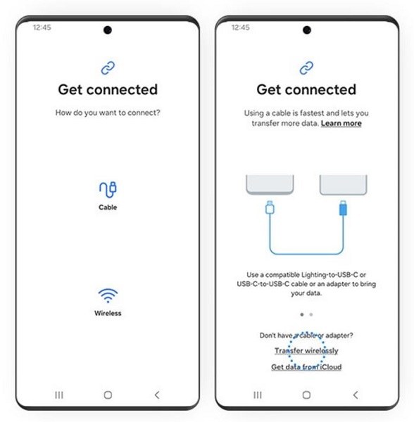 trasferire dati da iphone a samsung s24 3