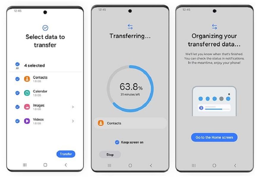 trasferire dati da iphone a samsung s24 5