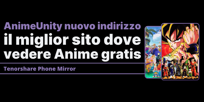 nuovo sito di AnimeUnity