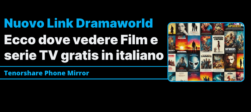 nuovo sito di Dramaworld