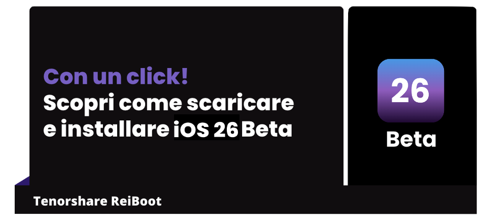 Scaricare e installare iOS 26 Beta