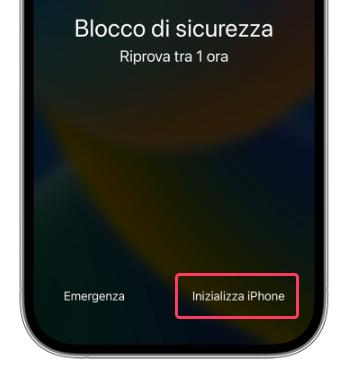 Inizializza iPhone