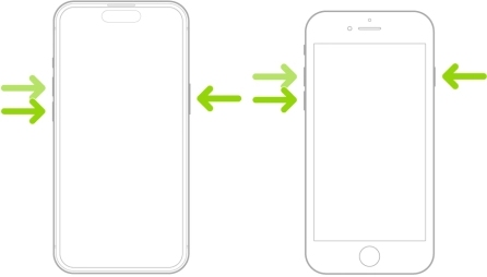 Forza il riavvio di iPhone