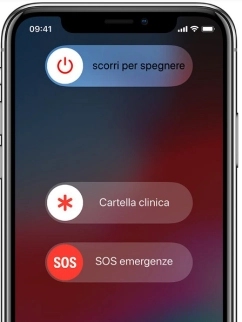 riavvia l'iPhone