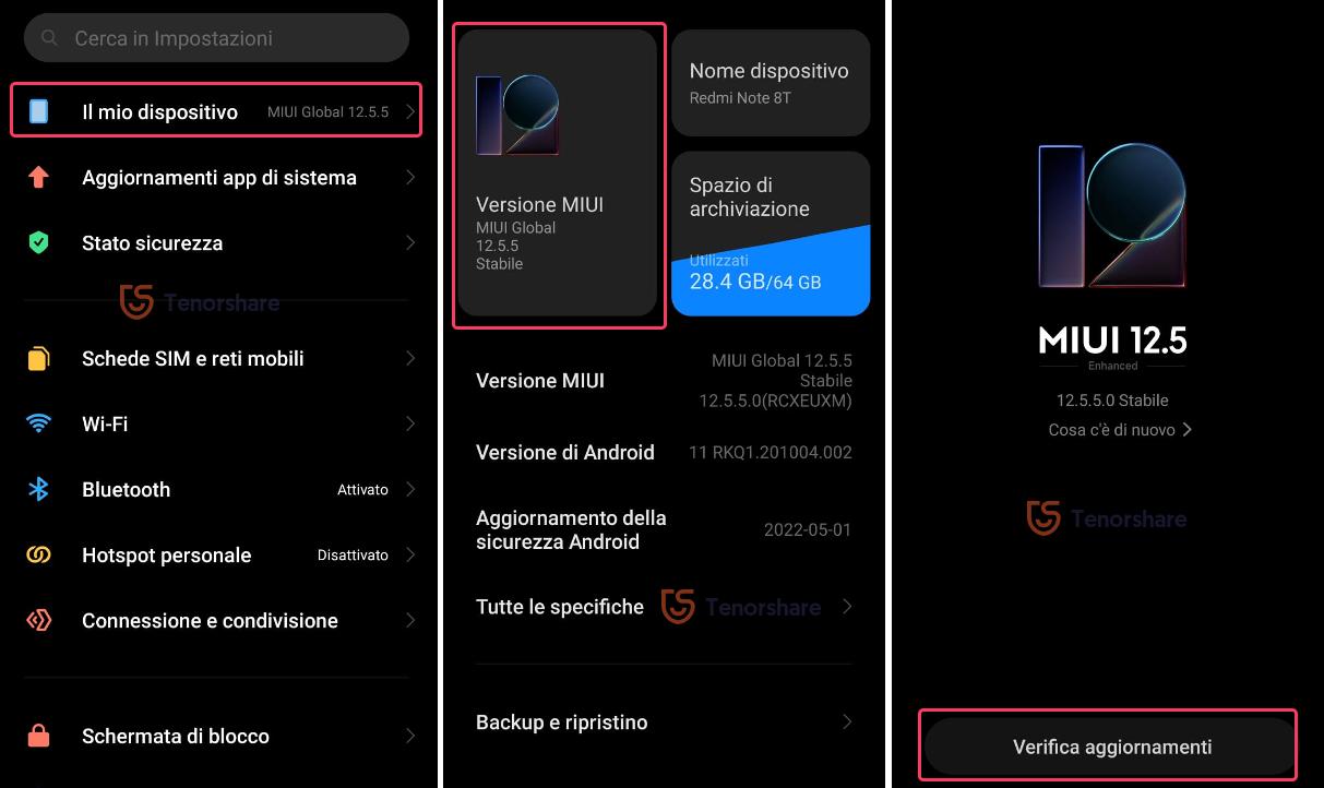 aggiornare il tuo Redmi