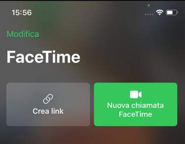 attivare la fotocamera frontale su FaceTime in iOS 18/17-1