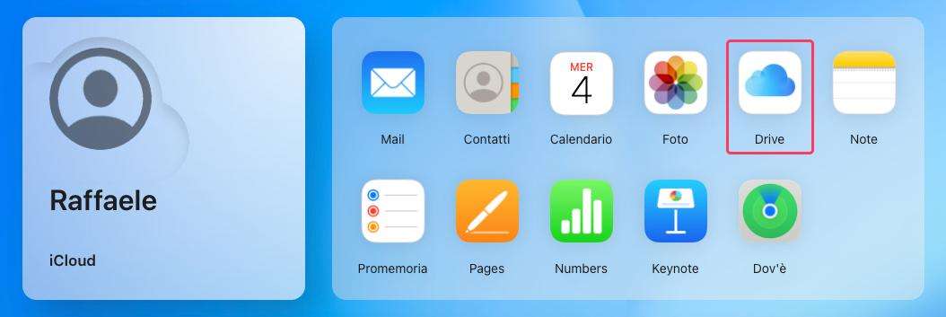 recuperare i documenti PDF da icloud