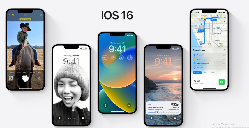 rilascio iOS 17/16