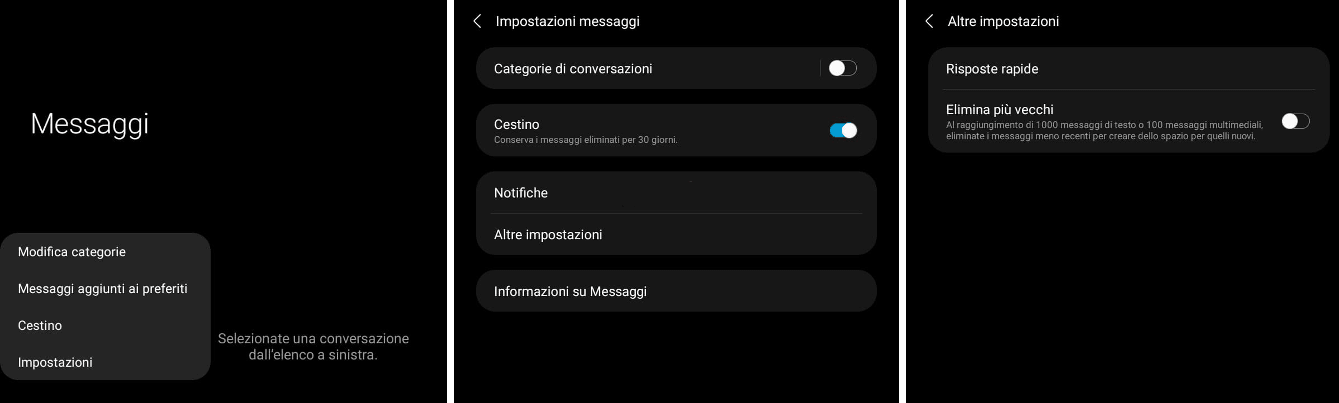  i miei messaggi di testo sono scomparsi sul mio telefono Android