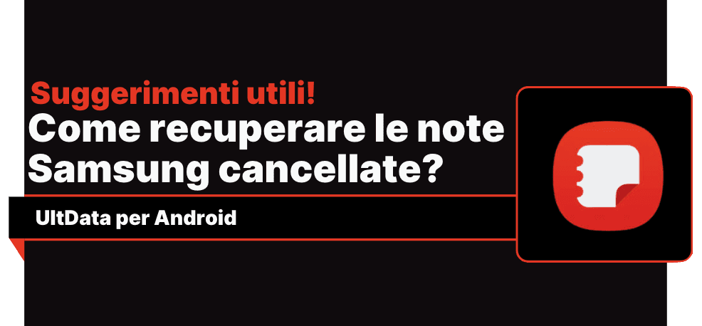 recuperare samsung notes