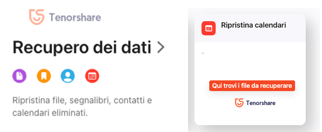 recupera gli eventi del calendario
