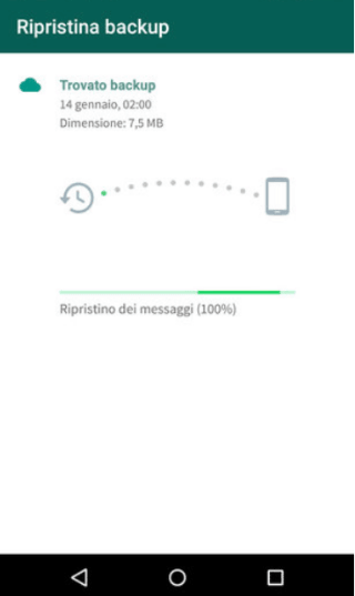 recuperare messaggi whatsapp cancellati