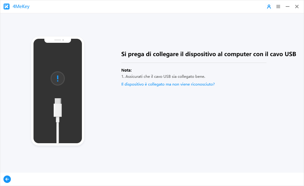 sbloccare un iPad bloccato da iCloud con Tenorshare 4uKey - 04