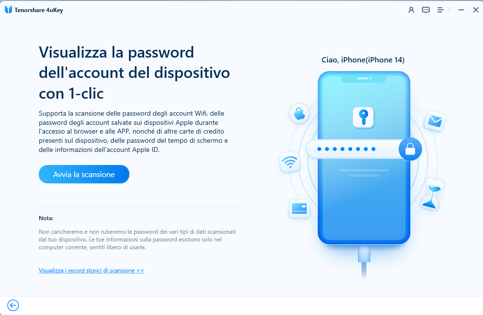 recuperare password Apple ID dimenticata da iPhone e iPad con 4uKey - 03
