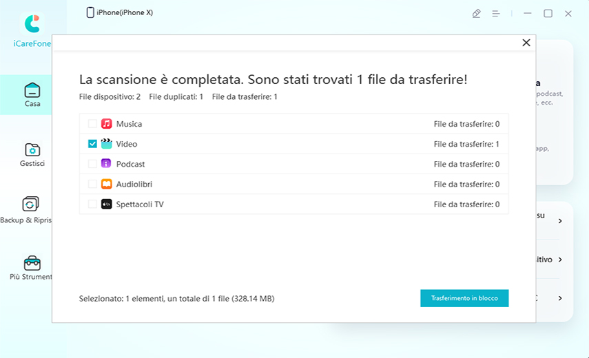 backup corrotto o non compatibile con iPhone