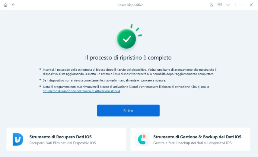 Correggere l’errore 1675 di iPhone con Tenorshare ReiBoot - 05