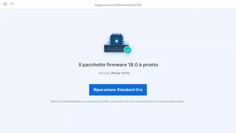 risolvere i Bug di iOS con ReiBoot - 04