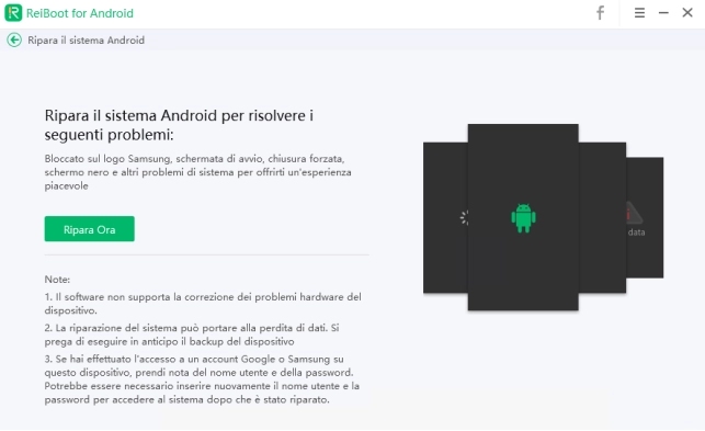 Ripara i bug Xioami con Tenorshare ReiBoot for Android - 02