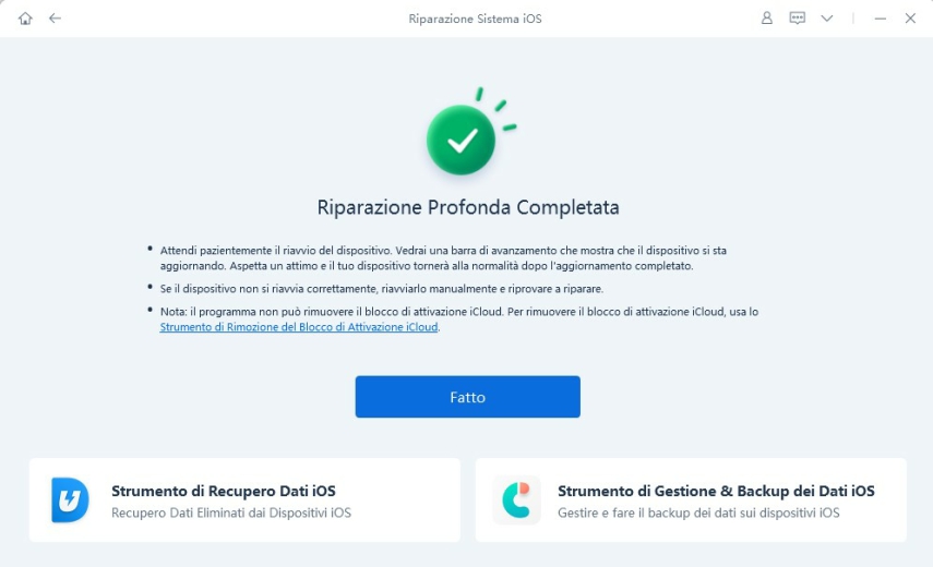 scaricare il pacchetto firmware per la riparazione