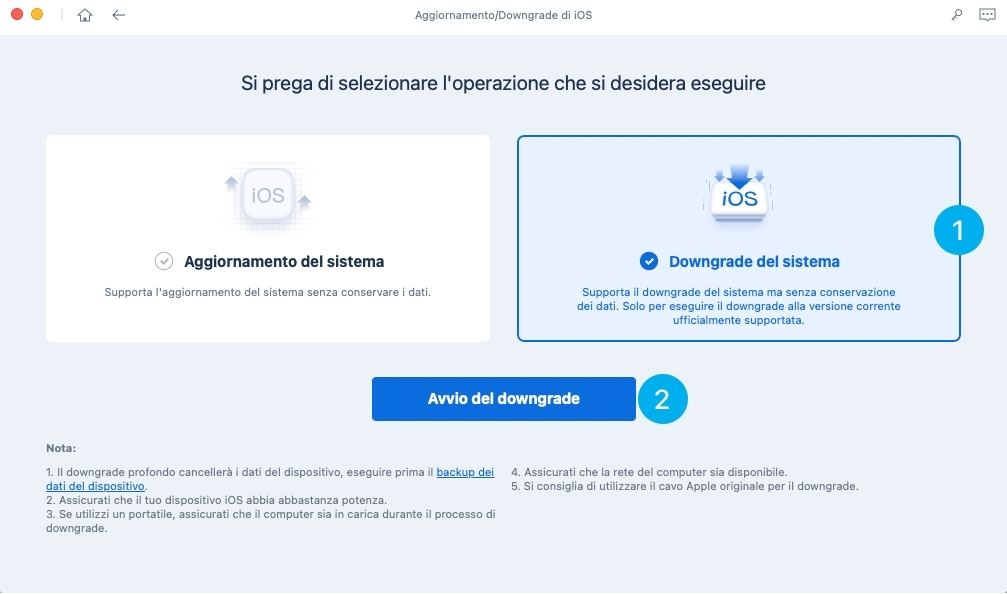 downgrade da macOS Sonoma a macOS Ventura-11