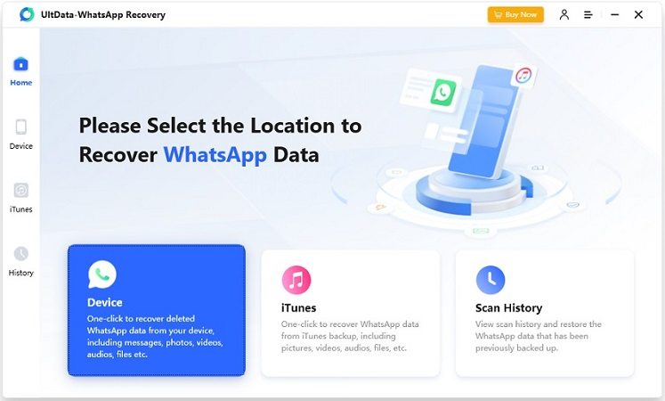 backup whatsapp su icloud passo 1